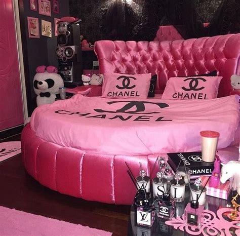 chanel room pink and black|coco chanel bedroom.